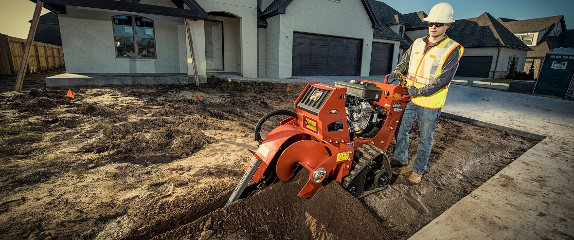 trencher rental 
